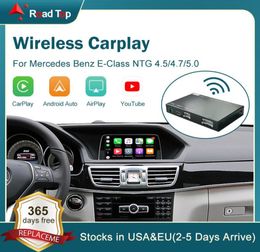Wireless CarPlay for Mercedes Benz EClass W212 E Coupe C207 20112015 Car with Android Auto Mirror Link AirPlay Car Play Function2502618