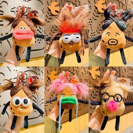 Plush Funny Southern Potato Fried Potato Jun Creative Keychain Ugly Cute Bag Pendant Small Gift Wholesale