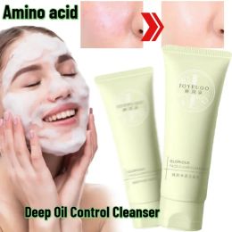 Cleansers 100ML JOYRUQO Amino Acid Soothes Sensitive Skin, Mild and Nonirritating, Deep Cleans Dirt, Shrinks Pores Facial Cleanser