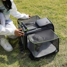 Cat Carriers Crates Houses Outdoor Portable Foldable Pet Cat Ba Outside Strap Car Carryin Handheld Shoulder Pet Carrier Backpack L49