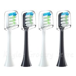 6/12PCS Lebooo/Huawei/ZR/KKC/Apiyoo Electric Replace Toothbrush Head Diamond With Protection Cover M1 I2 I3 M9 V2 I5 X3 MZ 240403