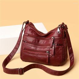Shoulder Bags Crossbody For Women High Quality Pu Leather Messenger Bag Girls 2024 Female Purse And Handbags