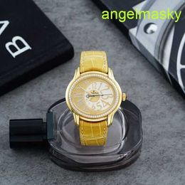 Unisex AP Wrist Watch Millennium Series 77301BA ZZ D097CR.01 Gold Plated Rice Plate 18k Diamond Automatic Mechanical Womens Watch