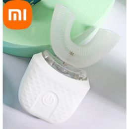 Products 2023 New Xiaomi mijia Automatic UShaped Dental Instrument Adult and Children Ultrasonic Wireless Electric Toothbrush