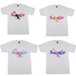 4 Styles Mens T Shirts High Street FLA Joy x Pian Sicko Women039s Tshirt Ian Connor Retro Short Sleeve Loose Casual Clothes1062316