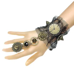 Charm Bracelets Lace Steampunk Gloves Costume Accessory Victorian For Holiday Accessories