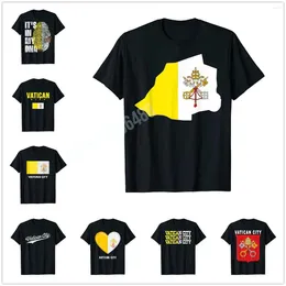 Men's T Shirts More Design Vatican City Flag Citizen Of The Holy See T-Shirt For Men Women Shirt Tops Cotton Tees