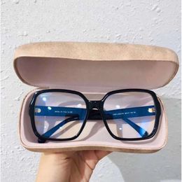 Cornici di moda xiaoxiangjia li nian stesso 2019 NUOVE UV400 UV400 Scatola di occhiali da sole a lenti piatti di alta qualità per uomini