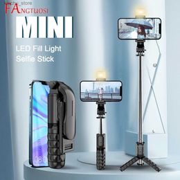 Selfie Monopods FANGTUOSI New Flexible Selfie Tripod Extendable Travel Lightweight Stand With Remote Shutter Selfie For Mobile Phone Live Youtub Y240418
