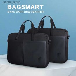 Other Computer Accessories BAGSMART Mens Large Capacity Laptop Bag Business Travel Office Briefcase Computer Handbags for Ipad Macbook Air Pro 13/14 Case Y240418