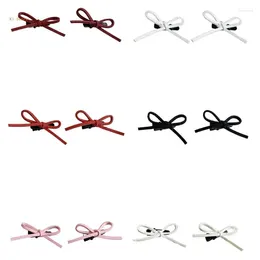 Hair Clips Elaborate Hairpin Small Bow Clip Elegant 2000s-style Bunches Headdress Sweet Balletcore