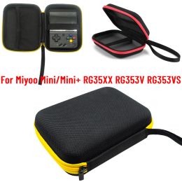 Cases Video Game Console Case for Miyoo Mini/Mini+ RG35XX RG353V RG353VS Retro Handheld Game Player Waterproof Storage Bag
