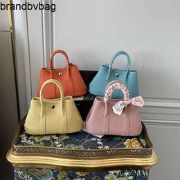 Garden Party Wholesale Top Original tote bags online shop Mini bag Leather body small Cow leather handbag New color shoulder Have Real