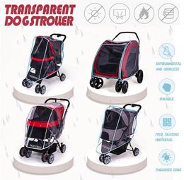 Outdoor Pet Cart Dog Cat Carrier Stroller Cover Rain For All Kinds Of And Carts Beds Furniture1199403