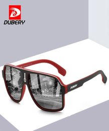 DUBERY Sunglasses Men Polarised UV400 High Quality Fashion TAC Mirror PC Frame Ultralight Men Sun Glasses Outdoor Goggles D44463302