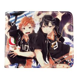 Japanese Anime Cartoon Production I G Haikyuu Wallet Short Purse With Coin Pocket Card Holder279B4632840