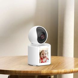 2024 ESCAM New Video Calling Smart Wifi Camera with 2.8 Inch IPS Screen FHD 1080P IP Cam Two-way Talk Wireless PTZ Cameras Sure, here are 3