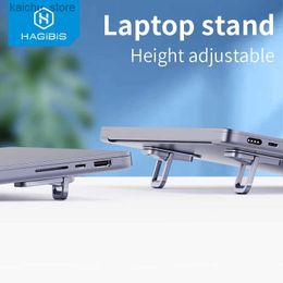 Other Computer Components Hagibis foldable laptop stand suitable for desktop keyboard stand Riser portable laptop cooling pad suitable for Macbook Pro Air univers