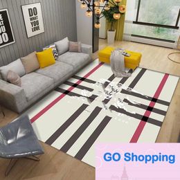 Cross-Border Big Brand Carpet Bedside Bedroom Room Non-Slip Wear-Resistant Carpets Living Room Sofa Coffee Table Floor Mats Full Shop