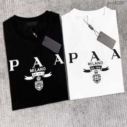 2024 Tasarımcılar Erkek Tişört Giysileri Siyah ve Beyaz Kadınlar Ünlü Markalar Tees Kısa Kollu Kadınlar Sıradan Hip Hop Street Giyim Tshirts Tasarımcı T-Shirt