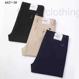 Pantaloni da uomo Designer Brand Pra Summer Tasi Linen Linen Cotton Pantaloni casual di fascia alta, gamba dritta, senza ferro, resistenti alle rughe, versatile ww1l