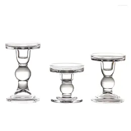 Candle Holders For 3 Inches Pillar Or 7/8 Inch Taper Candlestick Holder Set Of Wedding Home Decoration