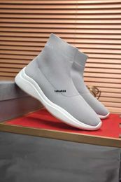 Famous New America Cup Men Quality Sock Shoes Trainers Casual Sneakers Soft High Cut Socks Race Fashion Black Men Dress Shoes 38-46