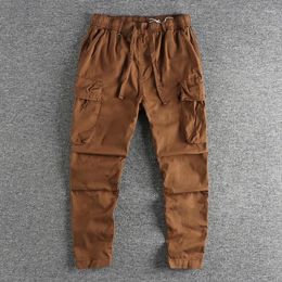 Men's Pants Multi-Color Large Workwear With Pocket Casual Fashion Loose Comfortable And All-Matching Outdoor