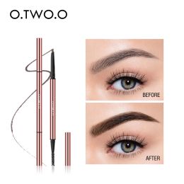 Enhancers Wholesale O.TWO.O Eyebrow Pencil Ultra Fine Triangle Definer Longlasting Waterproof Soft Brown Eye Brow Makeup 6 Colours
