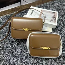 designer bag triomphes bag classic gold buckle crossbody bag Women Handbags Genuine leather luxury bag Underarm wallet Shoulder bag Saddle bag 5A Mirror Quality