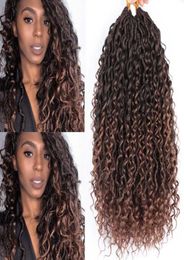 18 inches new Goddess Locs hair products Crochet Hair Extensions Synthetic Braids Hair Locks Crochet Braids for Women 18inch fashi1447393