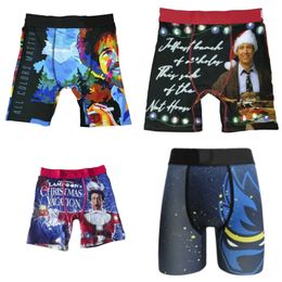 Kostenlose Designer-Versandshorts Herrenunterhosen mit Taschen Dessous Ice Seide Schnelltrocknen Boxer atmungsaktive Unterwäsche Männliche Hosen