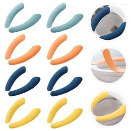 Toilet Seat Covers Washer Washable Mats Upgraded Warmer Cushion Pad Non-slip Reusable Toilets Pads Cover Cushions Portable