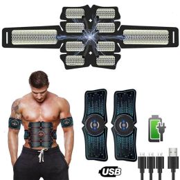 Trainers Core Abdominal Trainers EMS Muscle Trainer Toner Vibration Body Slimming Belt Unisex Stimulator Machine Ab Home Gym Fitness Equime