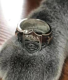 Vintage Hitman Reborn Vongola Famiglia Cloud Ring for Men Women Silver Color Metal Finger Rings Anime Fans Cosplay Jewelry Accesso2996068