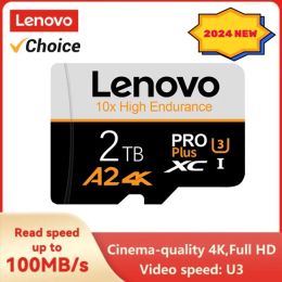 Cards Original Lenovo 2TB 100mb/s A2 Memory Cards Camera SD Card 128GB Micro Card Class10 512GB Flash Card Micro TF/SD Card 2024 NEW