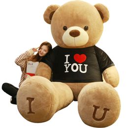 Hot Valentine Giant Stuffed Animal Toy Big Size Bedroom Decorations Plush Poland Teddy Bear Soft Dolls