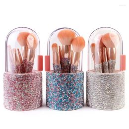 Makeup Brushes 8Pcs Synthetic Powder Concealers Eye Shadows Brush Set