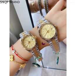 Wristwatches Luxury Mens Automatic Mechanical Watch Silver Gold Sport Watches