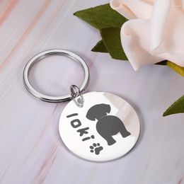 Dog Tag Customised Pet Dogs ID Personalised Anti-lost Name Shiny Tags Engraving For Puppy Collar Nameplate Pendant