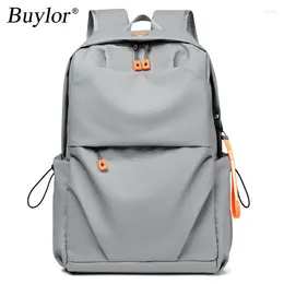 Backpack Men's Lightweight Laptop Bag Casual Business Youth Travel Backbag Teenage Outdoor Sport Student Schoolbag