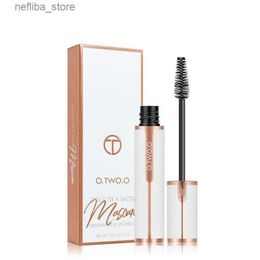 Mascara Sdotter MOONBIFFY New Curl Thick Mascara Two Brush Head Mascara Waterproof 4D Silk Eyelashes Nourish Eyelashes High Quality Make L410