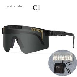 Viper Sunglasses Men Women Designer Pits Polarised Frame High Quality Sport Men Women Glasses With Box 222