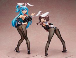 Anime ing BSTYLE Kono Subarashii Sekai ni Shukufuku o Megumin Sexy Bunny PVC Action Figure Collection Model Toys Doll Gift Q6708839