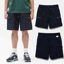 Men's Shorts Gym WTAPS Summer Loose Mens Black Casual Shorts Large Workwear Pants KZ989 J240325