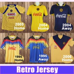 Wear 1995 America Retro Soccer Jerseys R. NAVIA C. BLANCO N. S. ABREU C. LOPEZ V. GARCIA Football Shirt Short Sleeve Uniforms