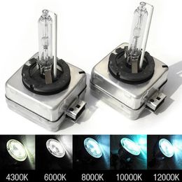 D1S D2S D3S D4S 35W Xenon HID Headlight Bulbs 4300K 6000K 8000K 12000K Car Replacement Bulb 1Pair