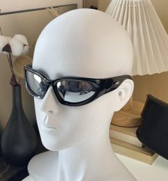 Sunglasses Ins Steampunk For Women Silver Mirror Oval Sun Glasses Men Vintage Hip Hop Punk Eyewear BB01571536489