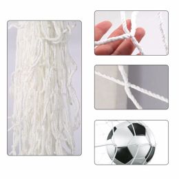 Balls Soccer Ball Goal Net Football Nets Polypropylene Mesh for Gates Training Post Nets Full Size (Nets only)