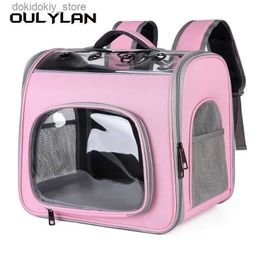 Cat Carriers Crates Houses Oulylan Cat Carrier Bas Breathable Pet Carriers Small Do Cat Backpack Travel Space Capsule Cae Pet Ba Carryin For Dos L49